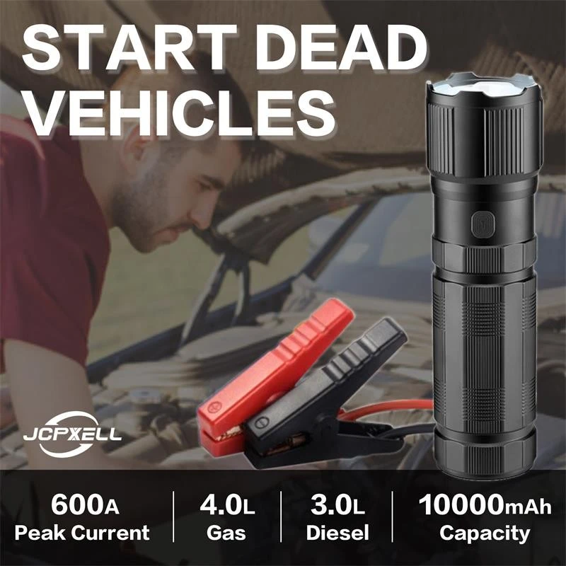 Emergency Battery Jump Starter Rechargeable