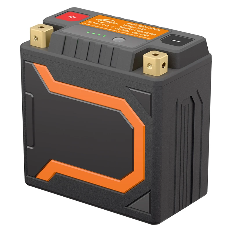 Lithium Motorcycle Battery With Bms
