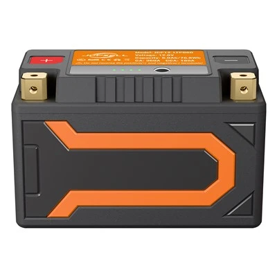 What happens if a 6ah lithium motorcycle battery is exposed to low temperatures?