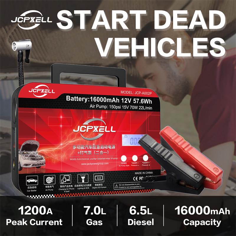 Portable Air Compressor Battery Charger